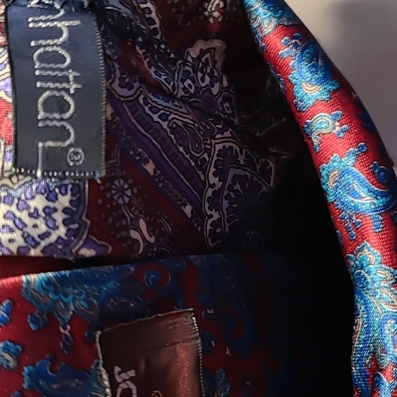 2 Handmade SILK TIE PURSES - Picture 7 of 16